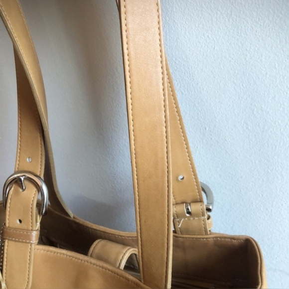 Coach Legacy Glove-Tanned Leather Buckled Tote Bag 1997 Style 4157 Vintage - Picture 3 of 11